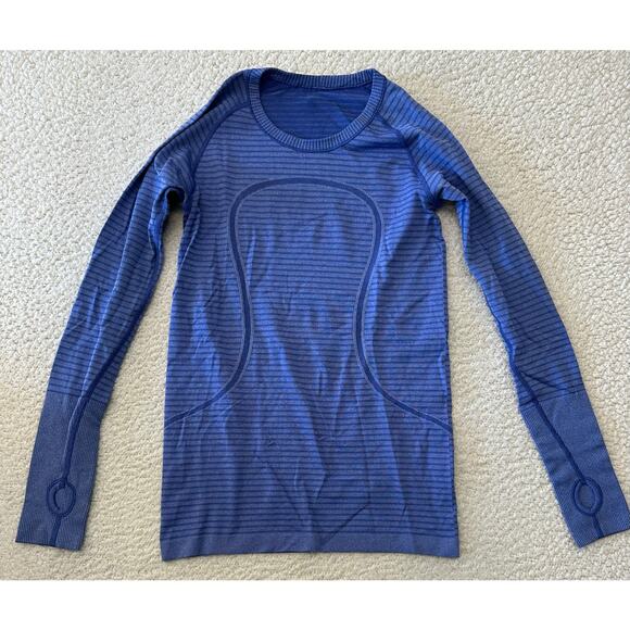 lululemon athletica Tops - Lululemon Swiftly Tech Long Sleeve Crew Shirt Size 8